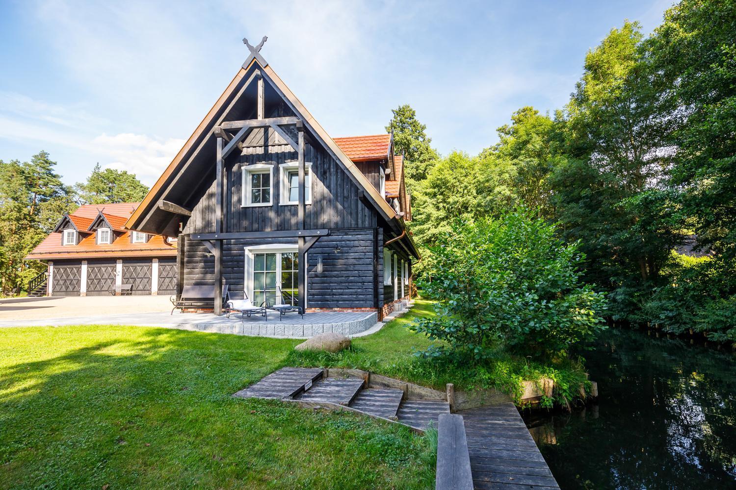 Spreewald Chalet Wohnung Spreeblick Kolonie  Ngoại thất bức ảnh